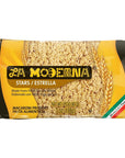 La Moderna Stars Pasta, Noodles, Durum Wheat, Protein, Fiber, 7 Oz, Pack of 20