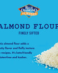 Blue Diamond Almonds Blue Diamond Almond Flour, Gluten Free, Blanched, Finely Sifted, 48 oz