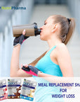 Quick Slim Meal Replacement Shake for Weight Loss, 30 Servings, 20g Protein, 27 Vitamins & Minerals, Dietary Fiber, Low Carb, Gluten Free