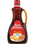 Aunt JemimaPancake Syrup Lite 24 Fl Oz Pack of 1