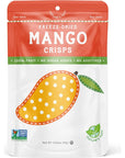 Nature’s Turn Freeze-Dried Fruit Snacks, Mango Crisps, Pack of 6 (0.53 oz Each)