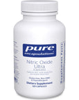 Pure Encapsulations Nitric Oxide Ultra (Capsules) - Supplement Supports Nitric Oxide Production, Healthy Blood Flow & Vascular Health - with L-Citrulline & CranLoad Cranberry Extract - 120 Capsules