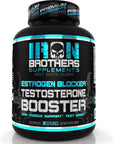 Booster for Men with Estrogen Blocker - Anti-Estrogen Dietary Supplements - Indole - 3- Carbibole, Grape Seed Extract & Tribulus Terrestris - Pack of 60 Capsules - Muscle Growth Boost