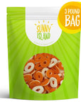 Peach Rings Gummy Candy 2 Pounds Bag