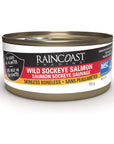 Raincoast Trading  Wild Caught Canned Salmon  Canned Fish  Certified Sustainable Seafood  Caught in the Pacific Northwest  150gcan Pack of 12 Wild Sockeye Salmon Skinless  Boneless