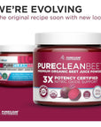 PureClean Beet Premium Potency Beet Juice Powder | Proven 3X Nitric Oxide Support | Doctor-Made Nitric Oxide Energy, Health & Circulation Booster | Proudly Organic Cold-Pressed