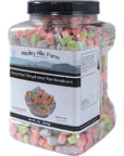 Assorted Dehydrated Marshmallows in Reusable Container by Medley hills farm  dehydrated marshmallow bits  Cereal marshmallows  Perfect mini marshmallows for hot chocolate