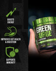 Green Superfood Powder with Natural Caffeine - 30 Servings