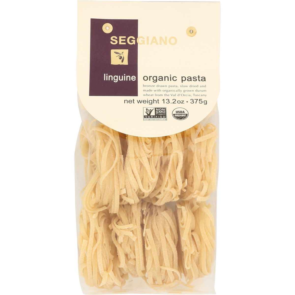 SEGGIANO Organic Linguine Pasta, 13.2 OZ