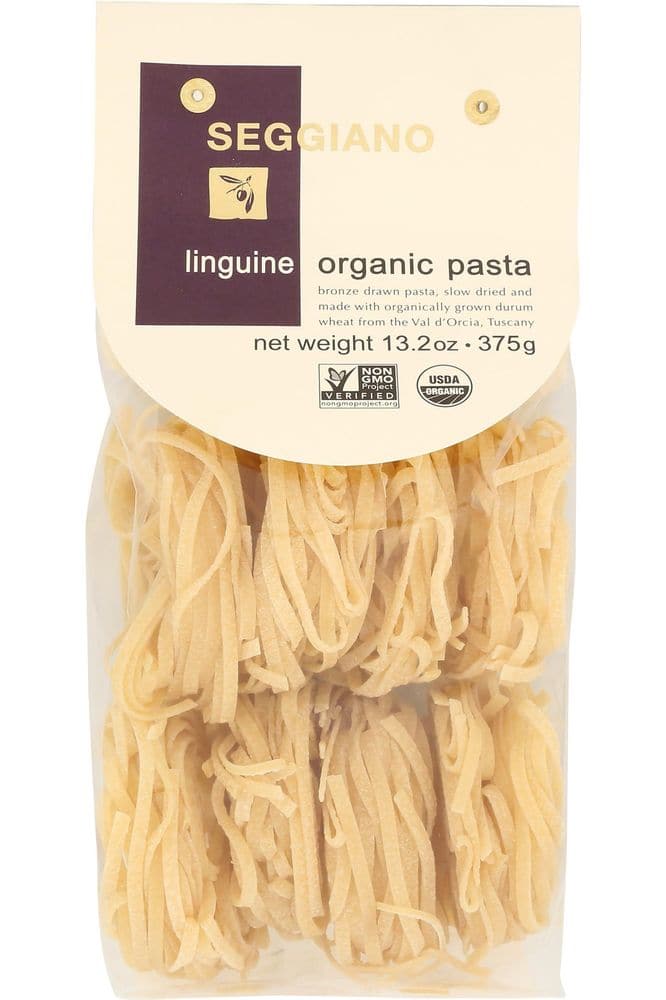 SEGGIANO Organic Linguine Pasta, 13.2 OZ