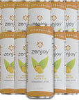 Zenjoy Mango Black Tea Relaxation Drink 12 Pack  Calming Drink with Ashwagandha  Lemon Balm  NonAlcoholic Beverage Infused with LTheanine for Enhanced Focus  12oz Cans