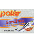 MW Polar Sardines Hot Tomato Sauce 3Ounce Pack of 24