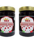 REX Gourmet Cocktail Italian Maraschino Cherries 141 Ounce Pack of 2