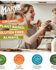 Marys Gone Crackers Super Seed Crackers Organic Plant Based Protein Gluten Free Everything 55 Ounce Pack of 1