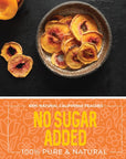 Dried Peaches No Sugar Added 1 Pound Dehydrated Peaches Fresh and Unsweetened Extra Fancy California Grown Dried Peaches All Natural NonGMO 16 Ounces