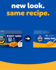 Kraft Easy Mac Original Macaroni  Cheese Microwavable Dinner 18 ct PacketsPackaging May Vary