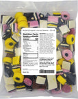 Gustafs English Licorice Allsorts  25 LB