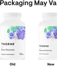 Thorne Advanced Nutrients - Multivitamin and Mineral Supplement with Nicotinamide Riboside - Foundational Support, Healthy Aging and Eye Health - Gluten-Free, Soy-Free - 240 Capsules - 30 Servings