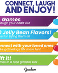 Jelly Belly Bean Boozled Jelly Beans Dispenser Game NEW EDITION  5 Gaudum Jelly Bean Game Cards For Adults