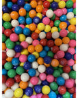 Gumballs for Gumball Machine Refills  05 Inch Mini Gumballs  2 Pound Bulk  Double Bubble Assorted Fruit Flavored Bubble  Packaged in a Resealable Stand up Bag and Distributed by Common Classic Candy Company