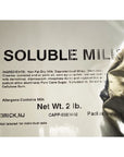 Brickhouse Frothy Milk Topping Soluble Milk 62lb Bags