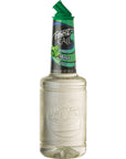 Finest Call Premium Mint Flavored Syrup Drink Mix 1 Liter Bottle 338 Fl Oz Individually Boxed