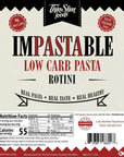 ThinSlim Foods Impastable Low Carb Pasta, Rotini 2pack | 8g Net Carbs | 36g Fiber | 55 Calories | Not Shirataki | No Soy | No Pea or Bean Flour | Real Pasta, Real Taste, Real Healthy