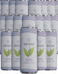 Zenjoy Lavender Black Tea Relaxation Drink 20 Pack  Calming Drink with Ashwagandha  Lemon Balm  NonAlcoholic Beverage Infused with LTheanine for Enhanced Focus  12oz Cans