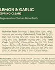 FOND Pasture-Raised Regenerative Chicken Bone Broth infused with Organic Lemon & Garlic