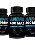 Andro400 Max Natural T Support Supplement for Men - 180 Count