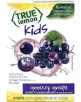 True Lemon Kids Variety 1 of each Crisp Apple Groovy Grape Strawberry Banana 10 Count Pack of 3 with By the Cup Mood Spoons