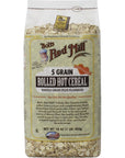 Bobs Red Mill 5 Grain Rolled Cereal 16 Ounce