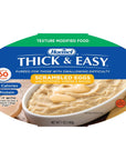 Hormel Thick  Easy Pureed Meals Scrambled Eggs With Cheese  Bacon 7 oz Pack of 7 with By The Cup Mood Spoons