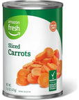 Amazon Fresh Canned Sliced Carrots 145 Oz