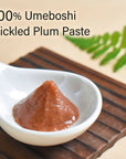 Umeboshi  Japanese Pickled Plums Paste Using the Premier Brand KISHU NANKOUME 100 Vegan Allergen  Additivefree