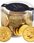 Albert Premier Belgian Chocolate Coins  48 Individually Wrapped Gold Coins Kosher Certified Milk Chocolate Treats  For Holidays Celebrations Easter candy and Gifting