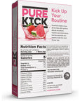 Pure Kick Hydration Singles To Go Drink Mix Strawberry Watermelon Includes 12 Boxes with 6 Packets in each Box 72 Total Packets