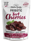 Nature's Garden Probiotic Tart Cherries - Probiotic Dried Fruit Snack, Montmorency Dried Cherries, Antioxidant Rich, Live Cultures, Vegan - Bulk 20 oz Bag (Pack of 1)