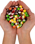 Freeze Dried Skittles Candy Big Bag 8oz  Trendy Treats Freeze Dried Candy Skittles by Queen City Candy Cave 8 Oz