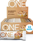 ONE Protein Bars, Cinnamon Roll -  2.12 oz (12 Count)