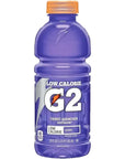 Gatorade G2 LowCalorie Thirst Quencher Grape 20 oz Bottle pack of 6