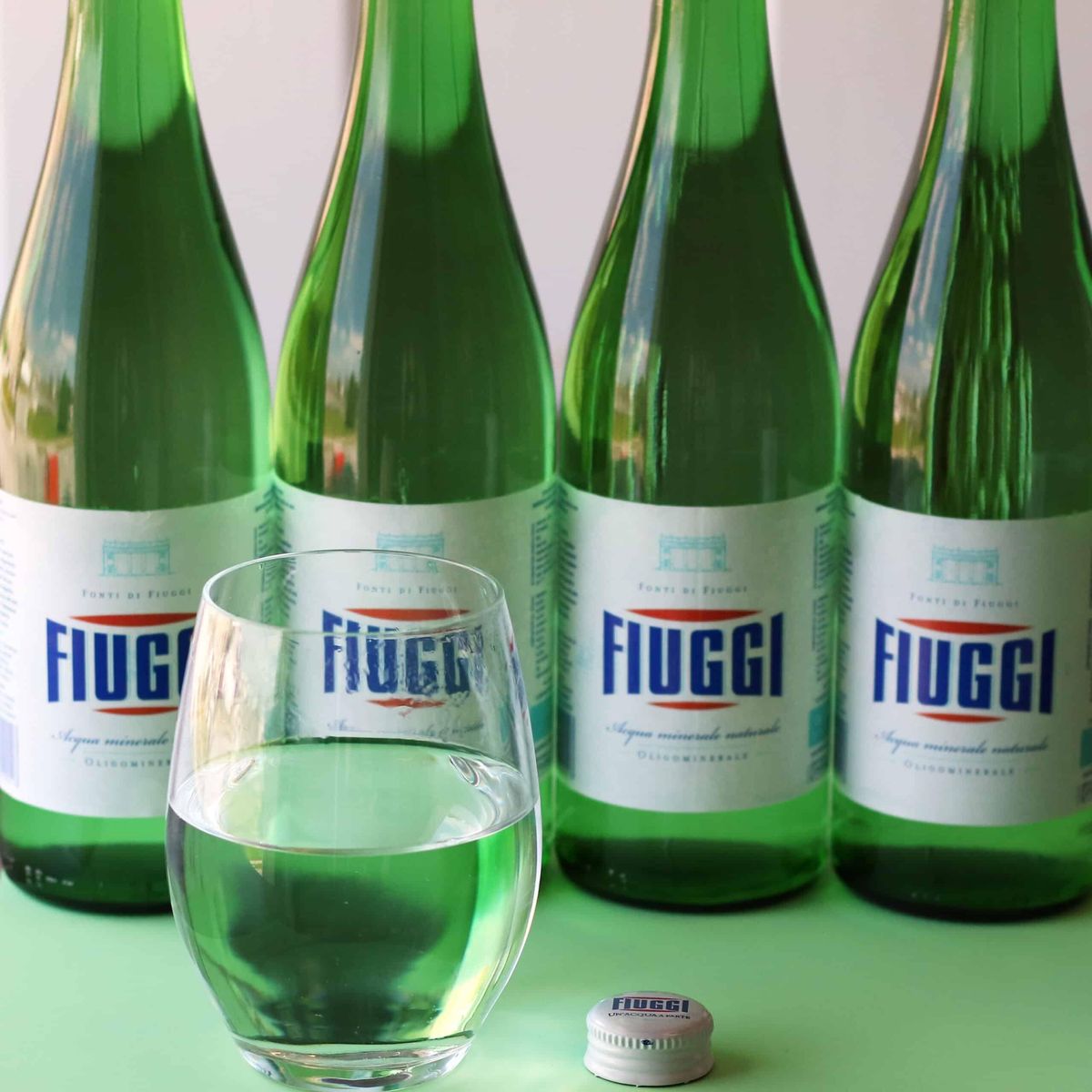 Fiuggi Still Natural Mineral Water  Refreshing Taste  Hydration 6 x 1L Glass Bottles  From Italy  Naturally LowSodium