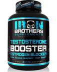 Testosterone Booster for Men with Estrogen Blocker - 60 Capsules