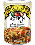 Margaret Holmes Hoppin John with Blackeye Peas Tomatoes Onions  Jalapenos 145 Oz Pack of 6