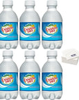 Canada Dry Club Soda 10oz Bottles Pack of 6 with Bay Area Marketplace Napkins