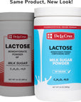 De La Cruz Lactose Powder  Pure Lactose Monohydrate Milk Sugar NF Grade 24 OZ