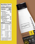 Soylent Complete Energy GlutenFree Vegan Protein Nootropics Shake Chocolate 11 Oz Pack of 12