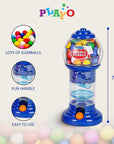 Playo 75 Spiral Gumball Machine Toy  Spiral Style  Kids Twirling Style Candy Dispenser  Birthday Parties Novelties Party Favors  Supplies  Gumballs Included