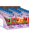 Plum Organics Stage 2 Organic Baby Food - Fruit and Veggie Variety Pack - 4 oz Pouch (Pack of 18) - Organic Fruit and Vegetable Baby Food Pouch