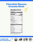 MadeGood Chocolate Banana Granola Minis 28pk